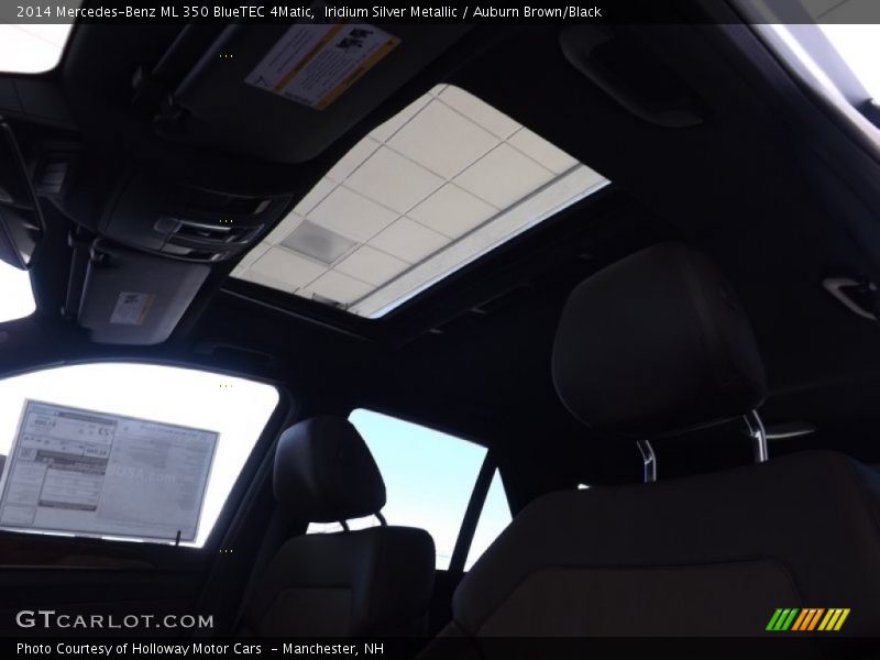 Iridium Silver Metallic / Auburn Brown/Black 2014 Mercedes-Benz ML 350 BlueTEC 4Matic