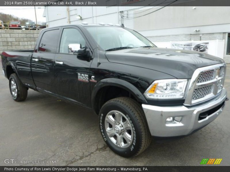 Front 3/4 View of 2014 2500 Laramie Crew Cab 4x4