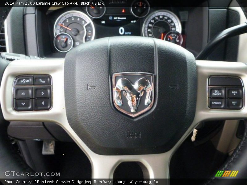 Black / Black 2014 Ram 2500 Laramie Crew Cab 4x4