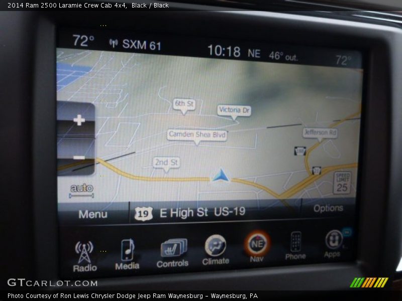 Black / Black 2014 Ram 2500 Laramie Crew Cab 4x4