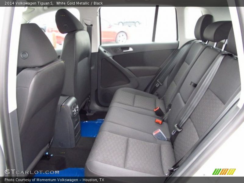 White Gold Metallic / Black 2014 Volkswagen Tiguan S