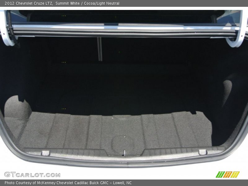 Summit White / Cocoa/Light Neutral 2012 Chevrolet Cruze LTZ