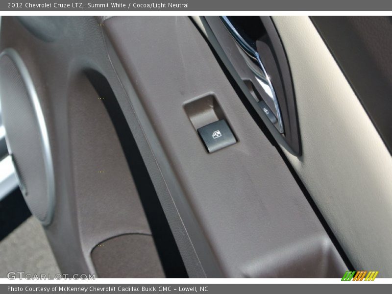 Summit White / Cocoa/Light Neutral 2012 Chevrolet Cruze LTZ