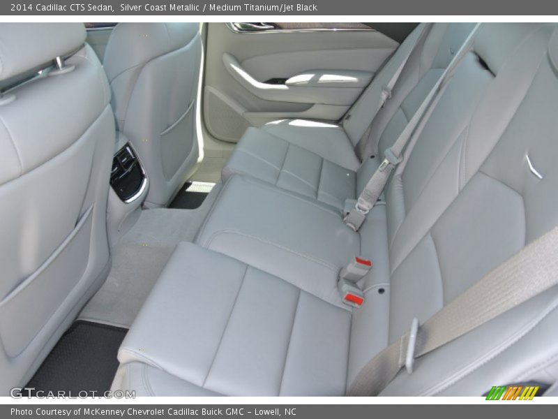 Silver Coast Metallic / Medium Titanium/Jet Black 2014 Cadillac CTS Sedan