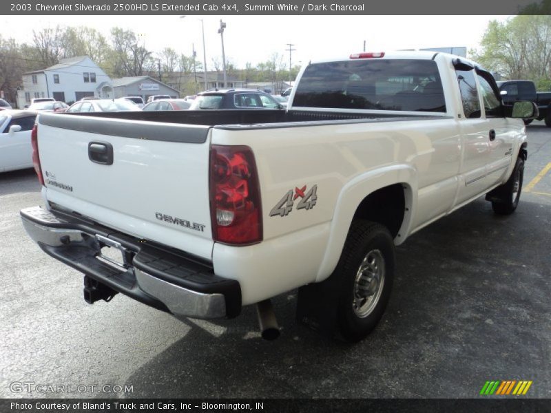 Summit White / Dark Charcoal 2003 Chevrolet Silverado 2500HD LS Extended Cab 4x4