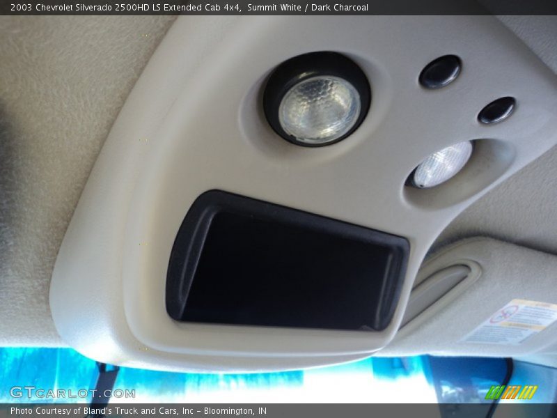 Summit White / Dark Charcoal 2003 Chevrolet Silverado 2500HD LS Extended Cab 4x4