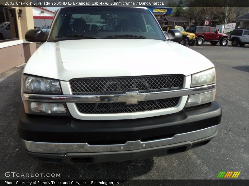 Summit White / Dark Charcoal 2003 Chevrolet Silverado 2500HD LS Extended Cab 4x4