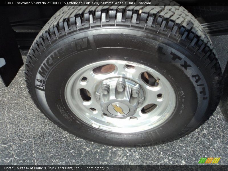 Summit White / Dark Charcoal 2003 Chevrolet Silverado 2500HD LS Extended Cab 4x4