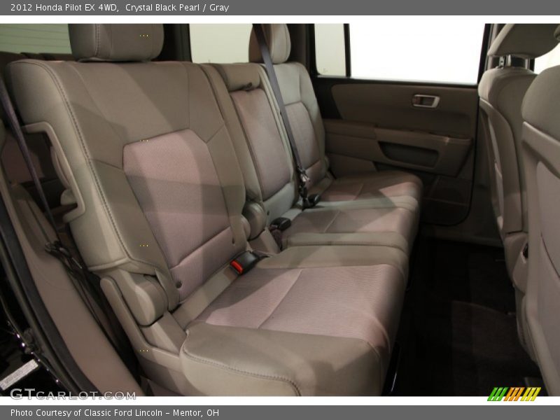 Crystal Black Pearl / Gray 2012 Honda Pilot EX 4WD