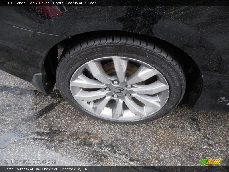 Crystal Black Pearl / Black 2010 Honda Civic Si Coupe