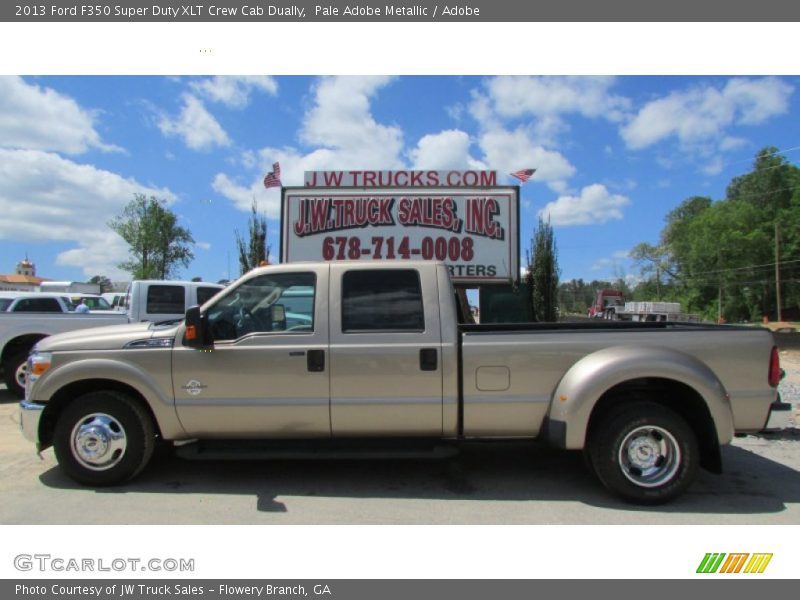 Pale Adobe Metallic / Adobe 2013 Ford F350 Super Duty XLT Crew Cab Dually