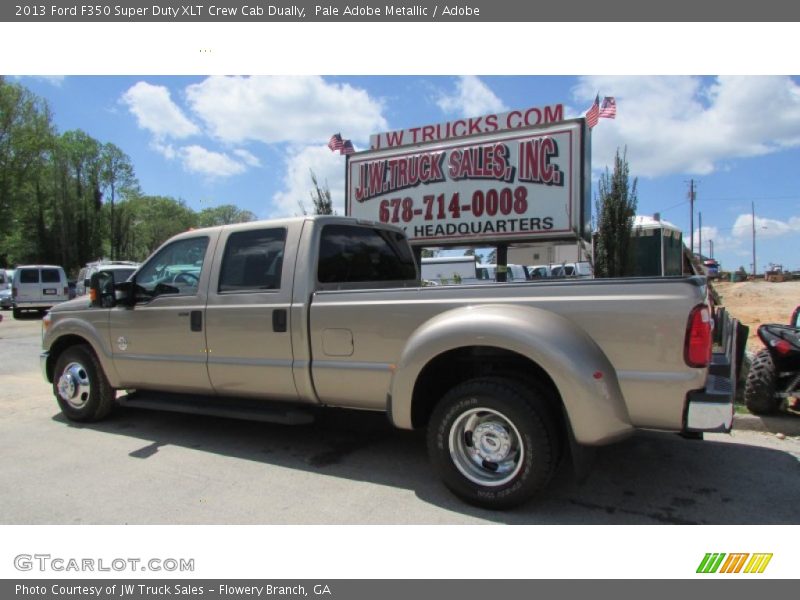 Pale Adobe Metallic / Adobe 2013 Ford F350 Super Duty XLT Crew Cab Dually