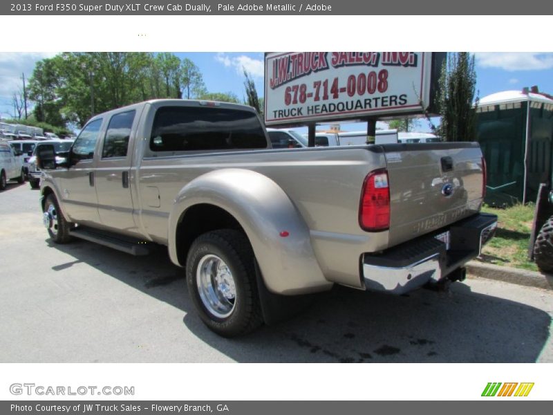 Pale Adobe Metallic / Adobe 2013 Ford F350 Super Duty XLT Crew Cab Dually