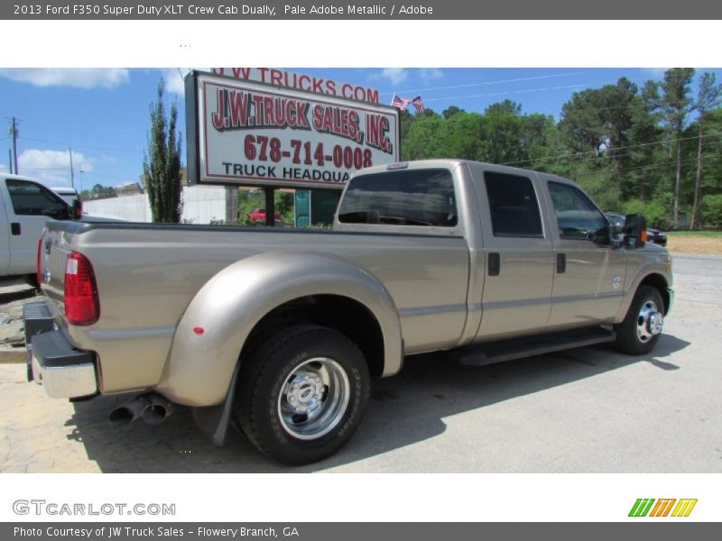 Pale Adobe Metallic / Adobe 2013 Ford F350 Super Duty XLT Crew Cab Dually