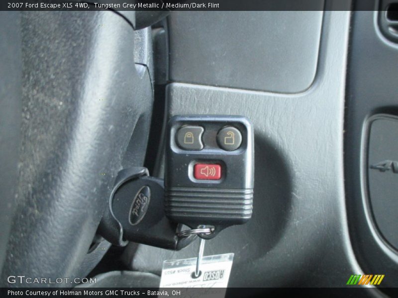 Tungsten Grey Metallic / Medium/Dark Flint 2007 Ford Escape XLS 4WD