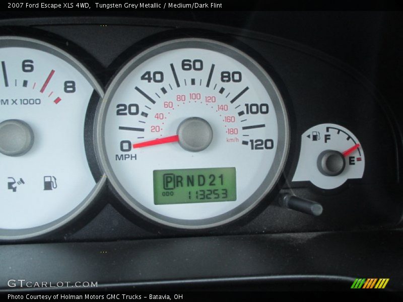 Tungsten Grey Metallic / Medium/Dark Flint 2007 Ford Escape XLS 4WD