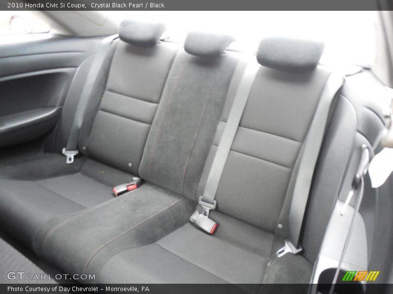 Crystal Black Pearl / Black 2010 Honda Civic Si Coupe