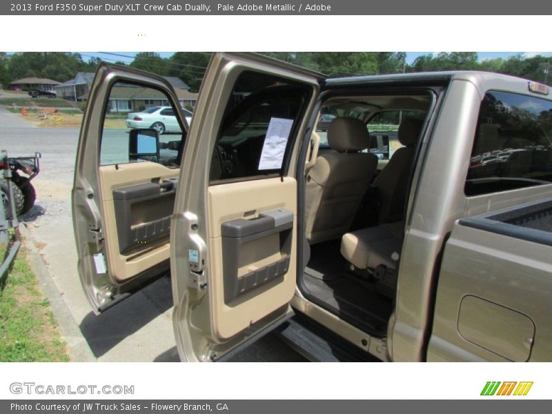 Pale Adobe Metallic / Adobe 2013 Ford F350 Super Duty XLT Crew Cab Dually