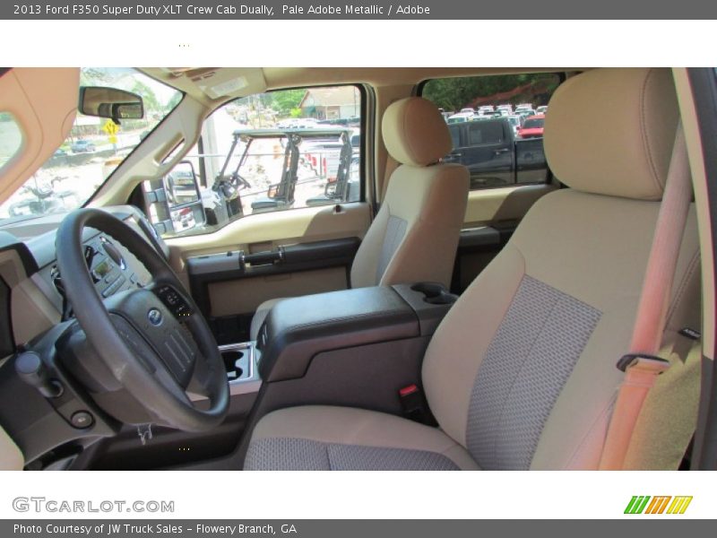 Pale Adobe Metallic / Adobe 2013 Ford F350 Super Duty XLT Crew Cab Dually