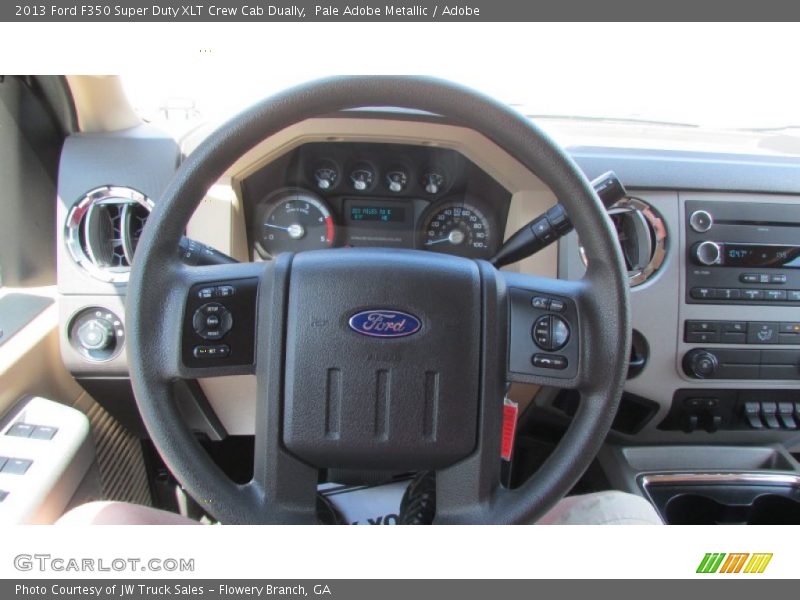 Pale Adobe Metallic / Adobe 2013 Ford F350 Super Duty XLT Crew Cab Dually