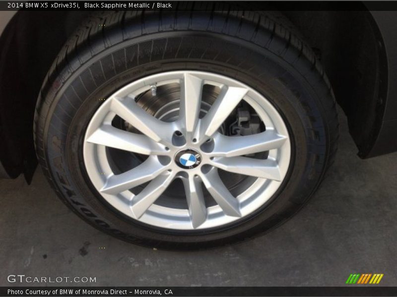 Black Sapphire Metallic / Black 2014 BMW X5 xDrive35i