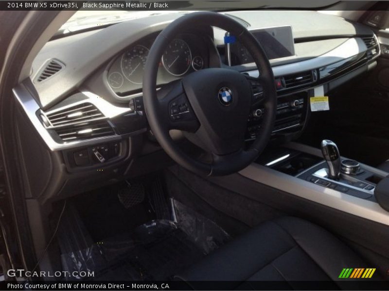 Black Sapphire Metallic / Black 2014 BMW X5 xDrive35i
