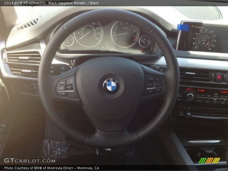 Black Sapphire Metallic / Black 2014 BMW X5 xDrive35i