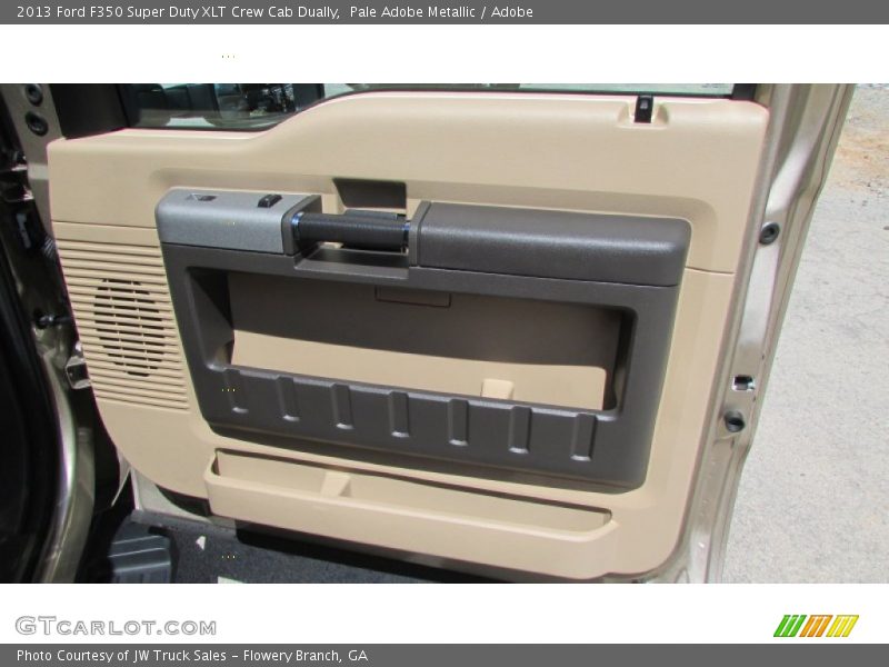 Pale Adobe Metallic / Adobe 2013 Ford F350 Super Duty XLT Crew Cab Dually