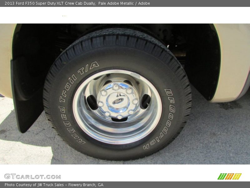 Pale Adobe Metallic / Adobe 2013 Ford F350 Super Duty XLT Crew Cab Dually