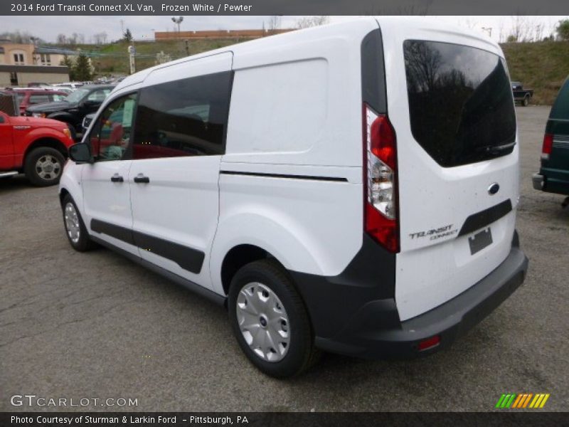  2014 Transit Connect XL Van Frozen White