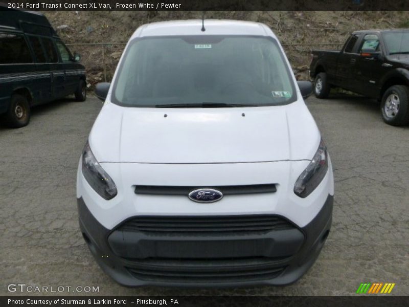 Frozen White / Pewter 2014 Ford Transit Connect XL Van