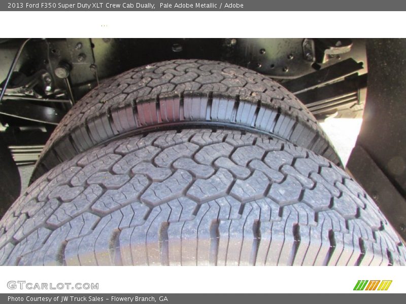 Pale Adobe Metallic / Adobe 2013 Ford F350 Super Duty XLT Crew Cab Dually