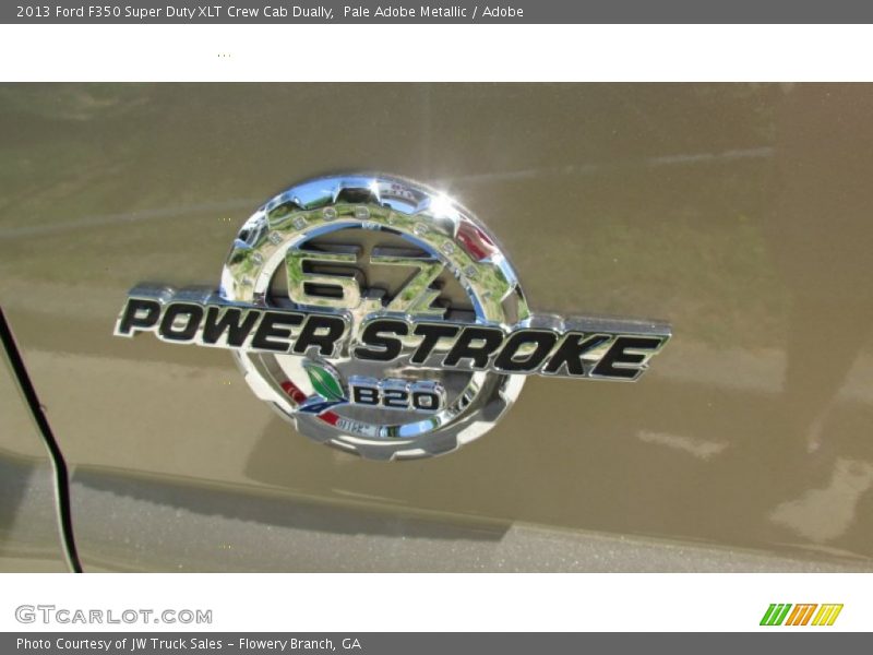 Pale Adobe Metallic / Adobe 2013 Ford F350 Super Duty XLT Crew Cab Dually