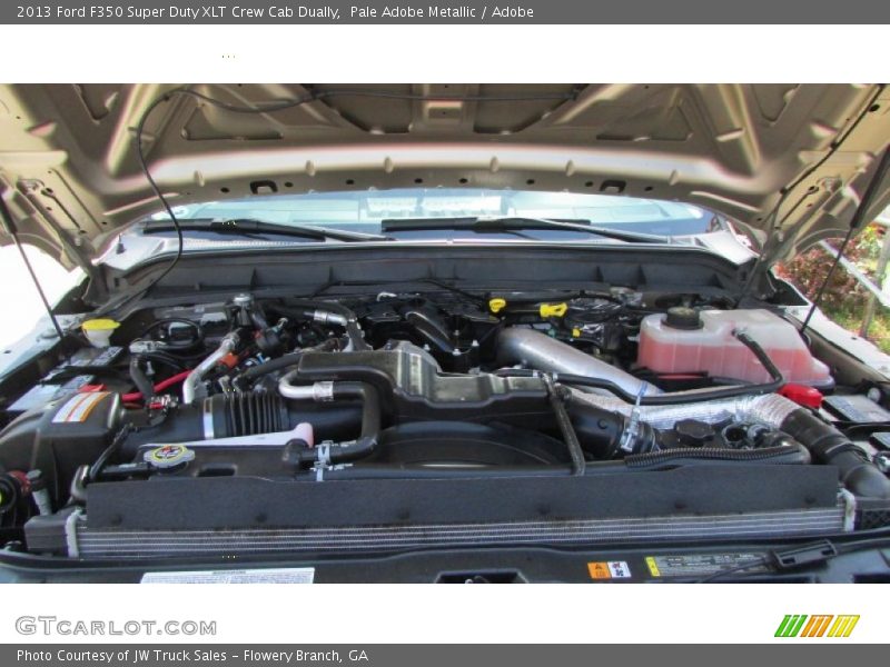 Pale Adobe Metallic / Adobe 2013 Ford F350 Super Duty XLT Crew Cab Dually