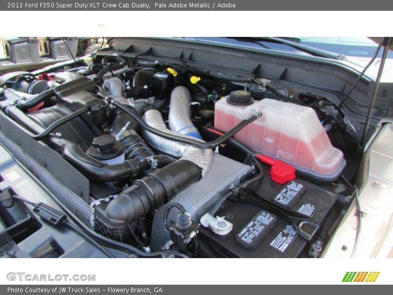 Pale Adobe Metallic / Adobe 2013 Ford F350 Super Duty XLT Crew Cab Dually