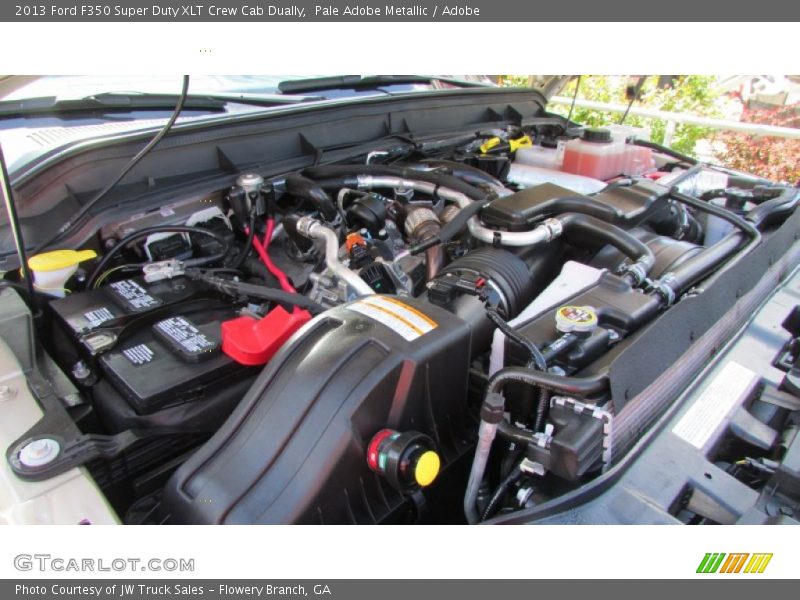 Pale Adobe Metallic / Adobe 2013 Ford F350 Super Duty XLT Crew Cab Dually