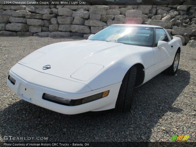 Arctic White / Light Gray 1994 Chevrolet Corvette Coupe