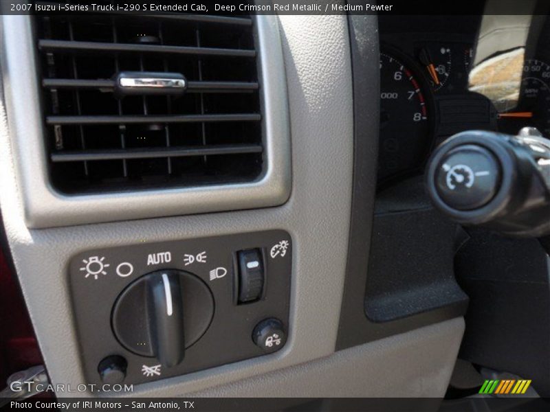 Deep Crimson Red Metallic / Medium Pewter 2007 Isuzu i-Series Truck i-290 S Extended Cab