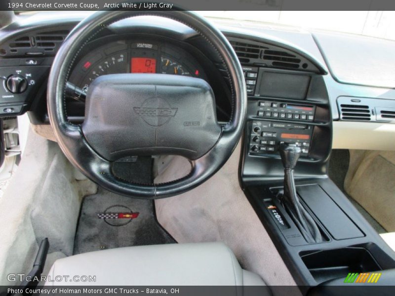 Arctic White / Light Gray 1994 Chevrolet Corvette Coupe