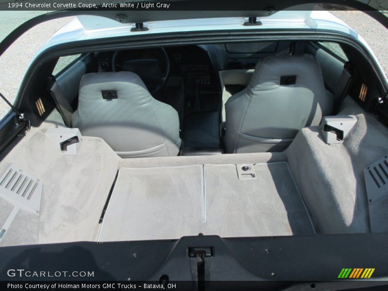 Arctic White / Light Gray 1994 Chevrolet Corvette Coupe