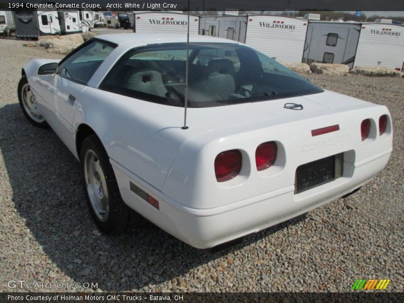 Arctic White / Light Gray 1994 Chevrolet Corvette Coupe