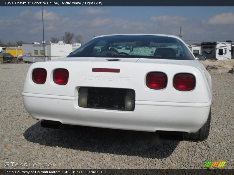 Arctic White / Light Gray 1994 Chevrolet Corvette Coupe