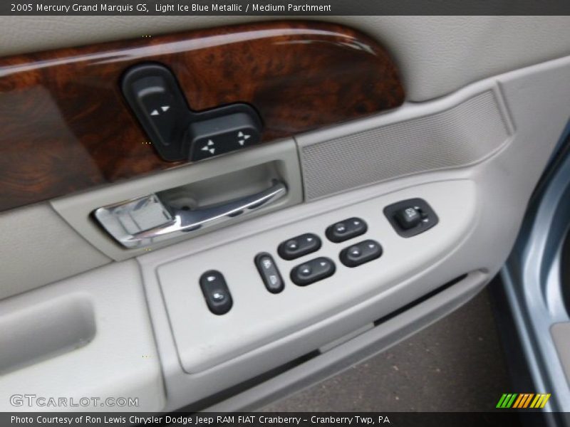 Light Ice Blue Metallic / Medium Parchment 2005 Mercury Grand Marquis GS