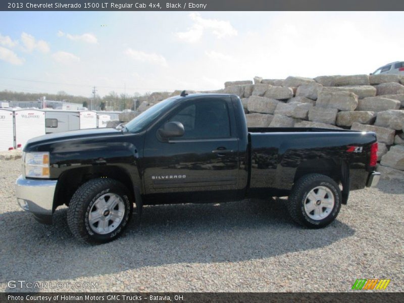 Black / Ebony 2013 Chevrolet Silverado 1500 LT Regular Cab 4x4