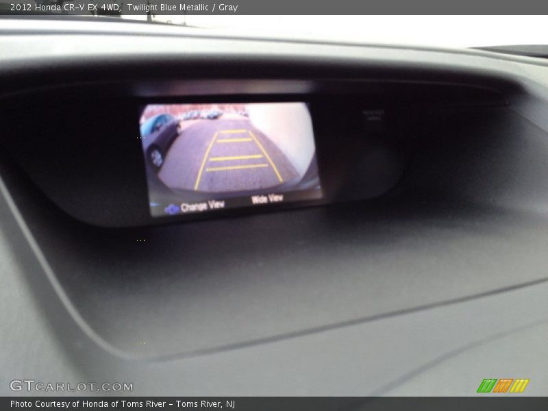Twilight Blue Metallic / Gray 2012 Honda CR-V EX 4WD