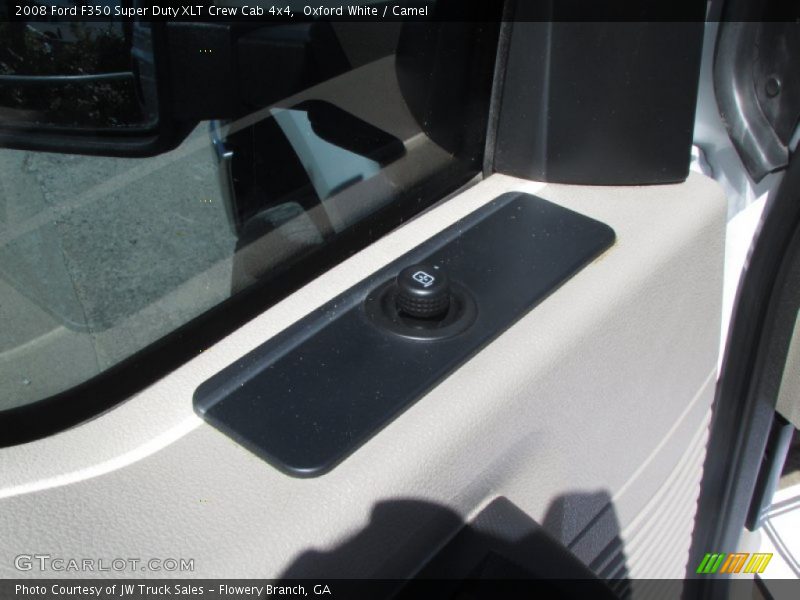 Oxford White / Camel 2008 Ford F350 Super Duty XLT Crew Cab 4x4