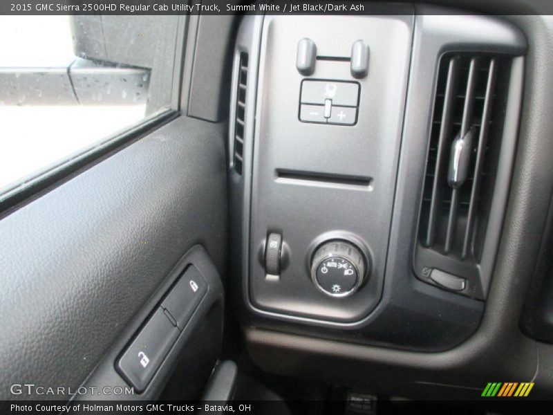 Controls of 2015 Sierra 2500HD Regular Cab Utility Truck