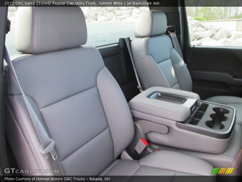 Summit White / Jet Black/Dark Ash 2015 GMC Sierra 2500HD Regular Cab Utility Truck