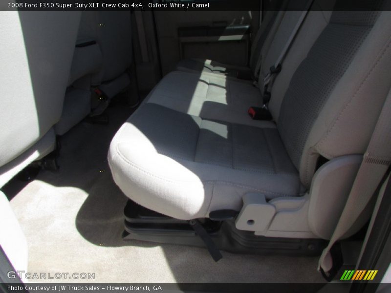 Oxford White / Camel 2008 Ford F350 Super Duty XLT Crew Cab 4x4
