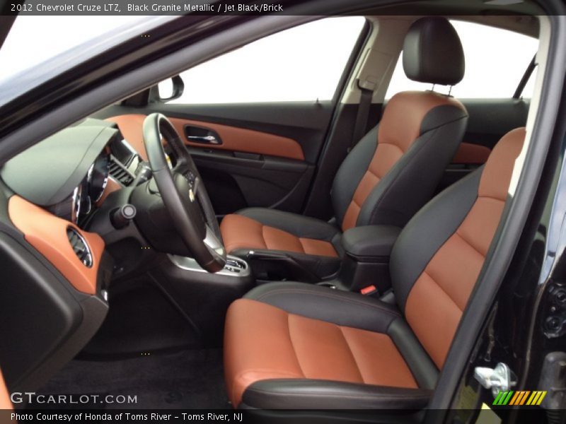 Front Seat of 2012 Cruze LTZ
